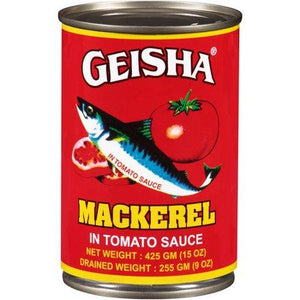 Mackerel in Tomato Sauce, Geisha