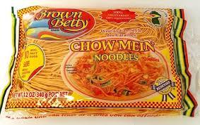 Chow  Mein Noodles, Brown Betty