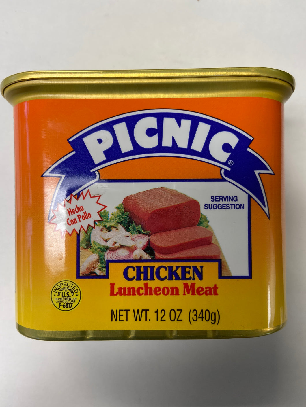 Luncheon Meat, Chicken, Picnic