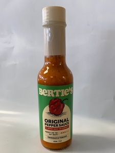 Pepper Sauce, Original, Bertie's 150ML or 750 ML