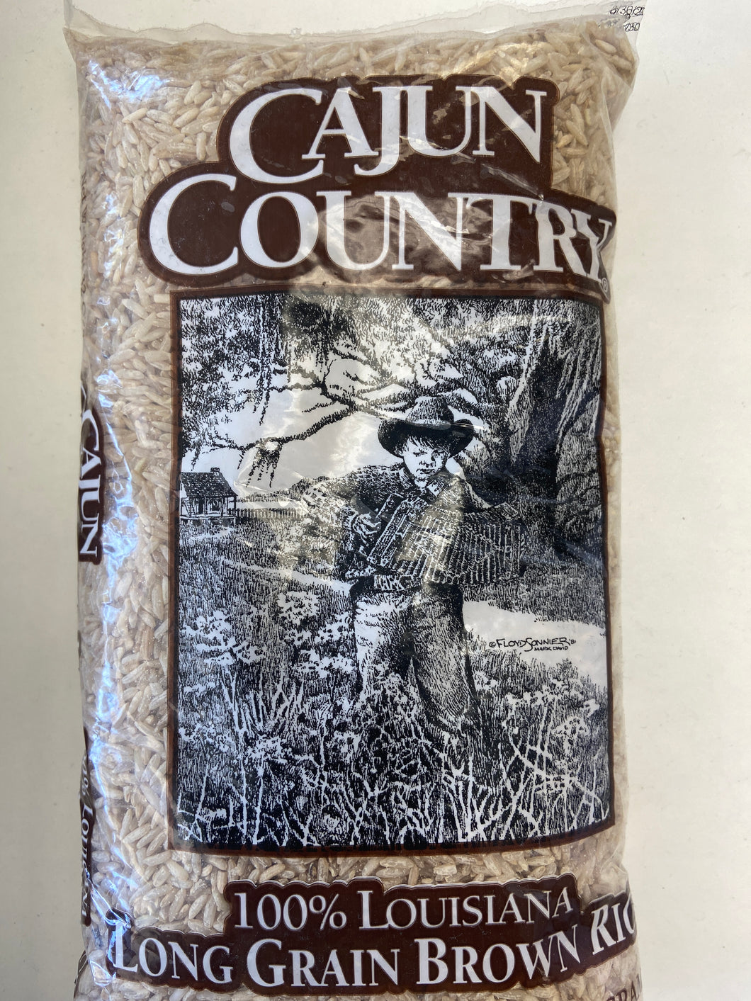 Rice, Long Grain, Brown, Cajun Country