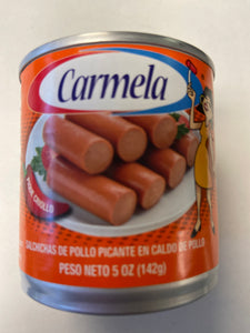 Salchichas (sausages), Carmela