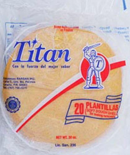 Plantillas, Amarilla or Blanca, 20pk, Titan