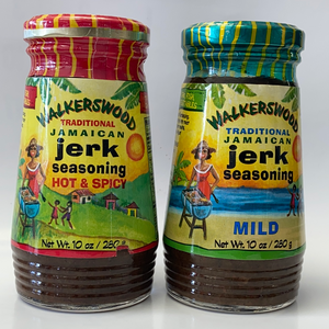Jerk Seasoning, Hot and Spicy or Mild, Walkerswood, 10oz