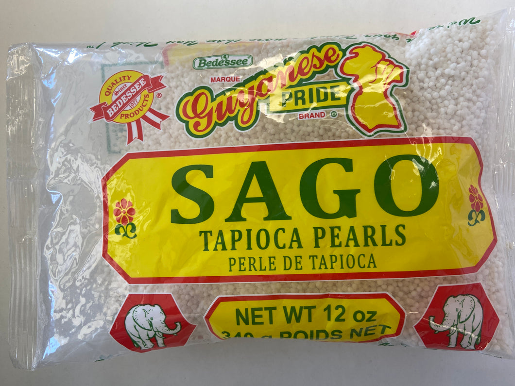 Tapioca Pearls/Sago, Guyanese Pride