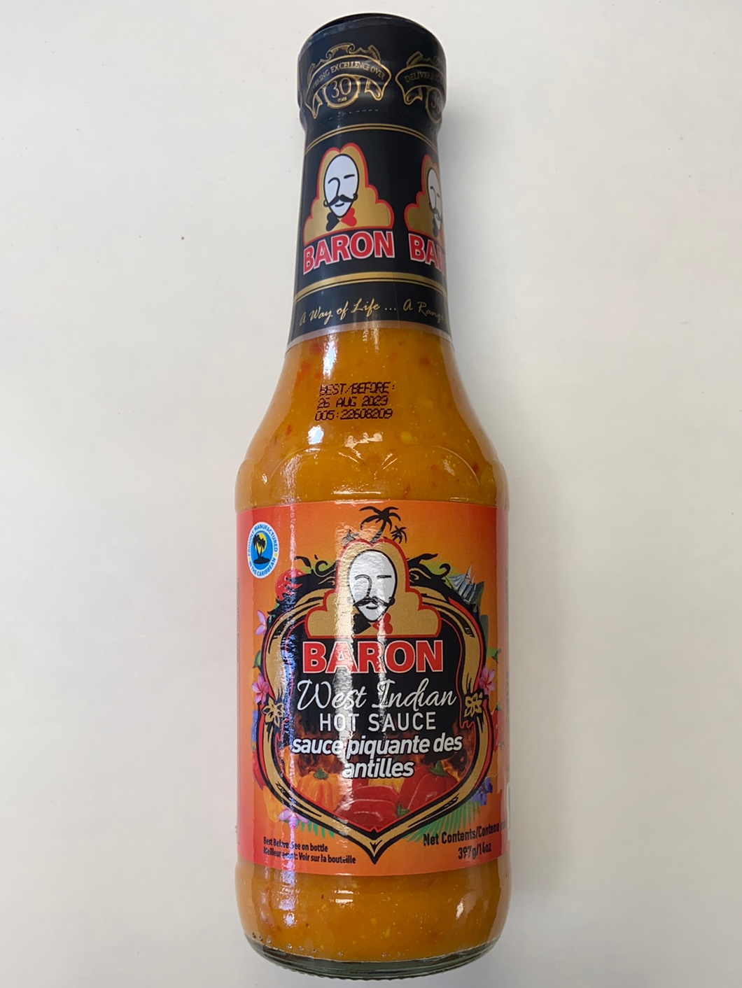 West Indian Hot Sauce, Baron