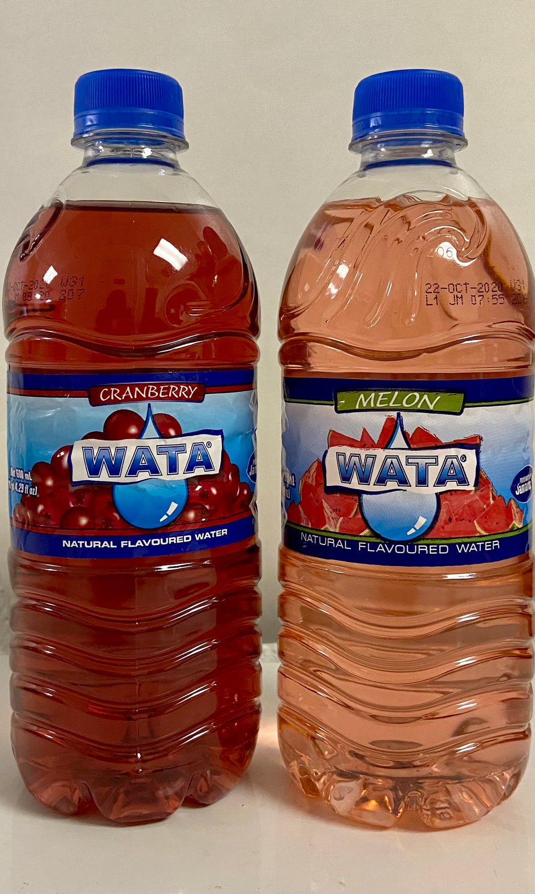 Natural Flavoured Water, Cranberry or Melon, WATA
