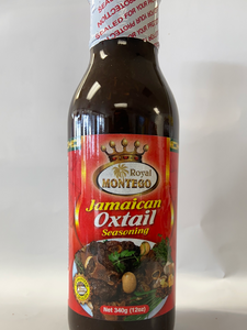 Jamaican Oxtail Seasoning Sauce, Royal Montego