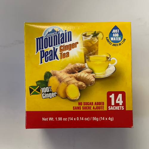 Tea, Ginger, No Sugar added, Mountain Peak