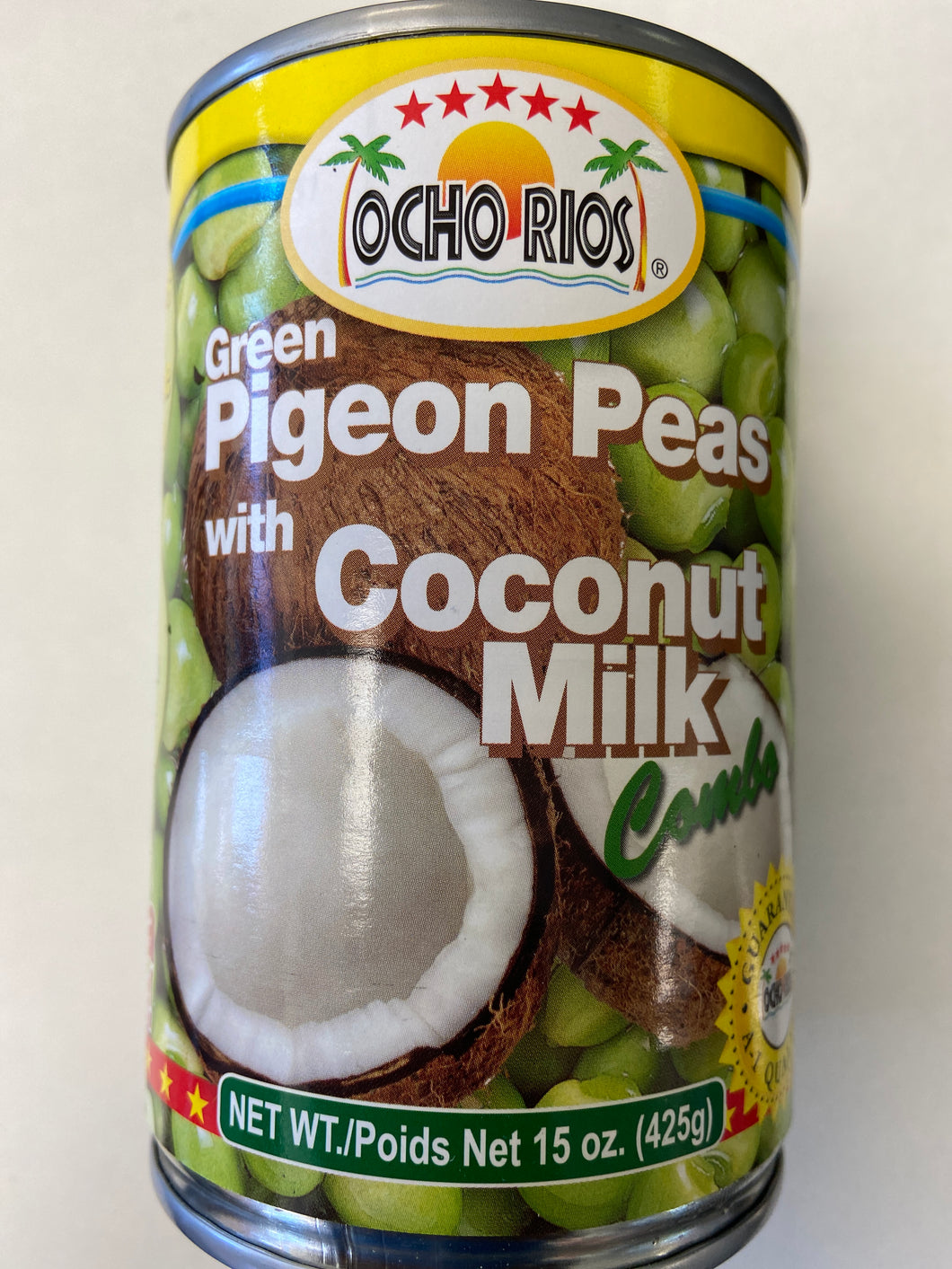 Pigeon Peas, Green, with Coconut Milk, Ocho Rios