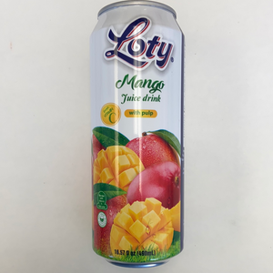 Mango or Soursop Juice Drink with pulp, Loty