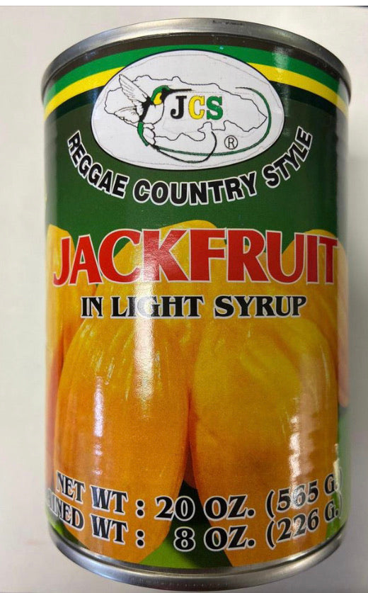 Jackfruit in light Syrup, JCS Reggae Country Style