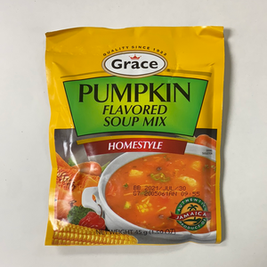 Grace Soup Mix, Pumpkin Flavored, Homestyle 45g – Jacobs Imports