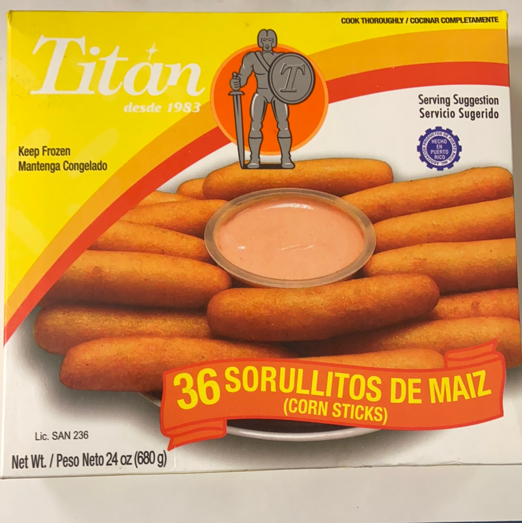 Sorullos, 36 count, Titan (In store or curbside pickup only)