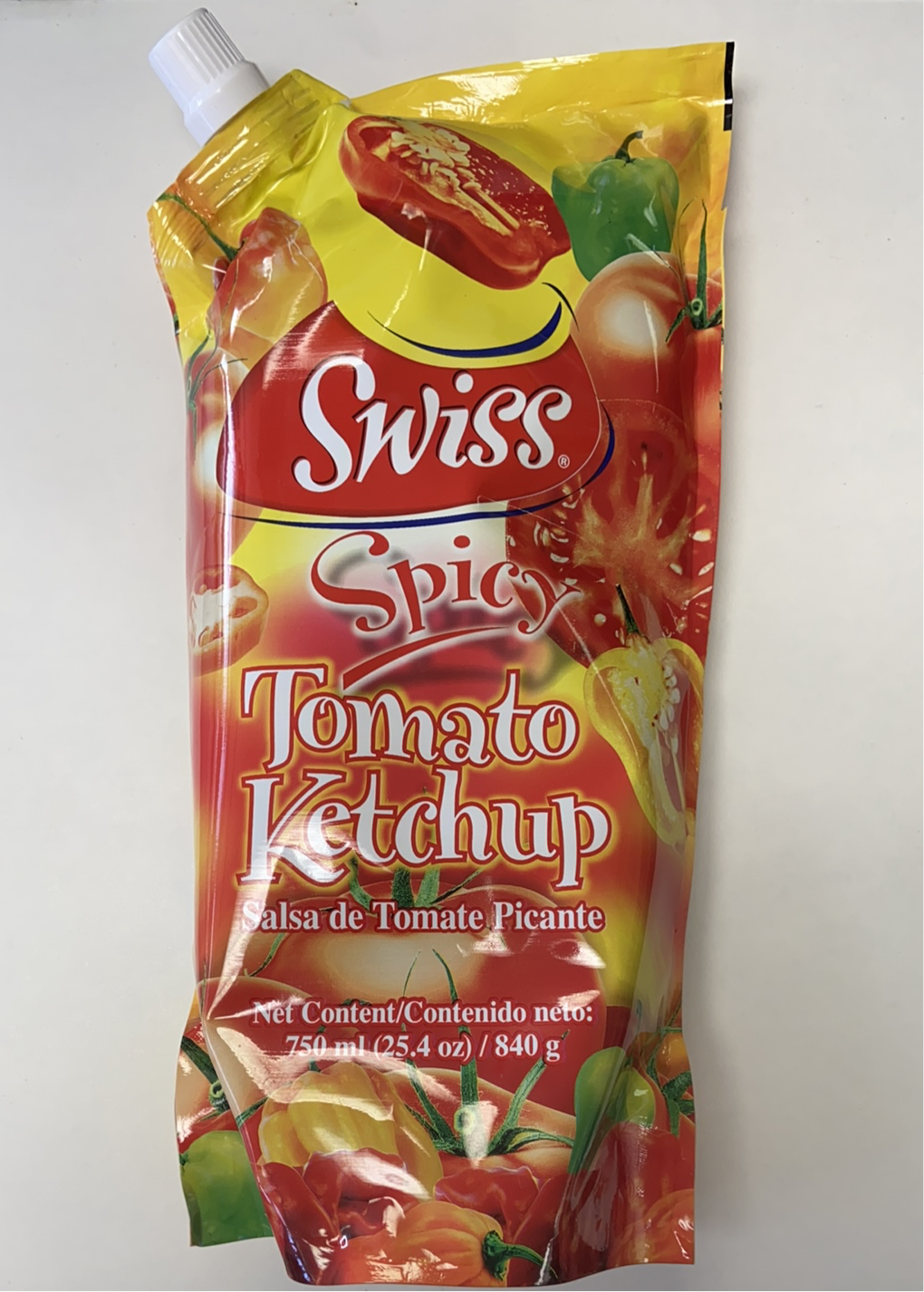 Ketchup, Spicy, Swiss Pouch, 500ml and 750ml