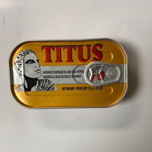 Load image into Gallery viewer, Sardines, In Soybean Oil, Chili Pepper, or Tomato Sauce, Titus
