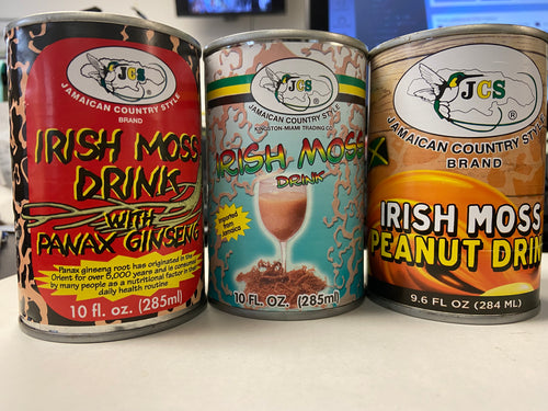 Irish Moss Drink, Original, Peanut, Panax Ginseng