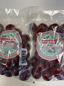 Red Plums, Preserved, Mild or Spicy, Lat Chiu