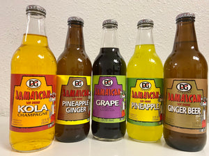 Sof Drink, 12 oz, Pineapple, Kola Champagne, Grape, Cream Soda, Pineapple Ginger, Orange, or Ginger Beer, D&G