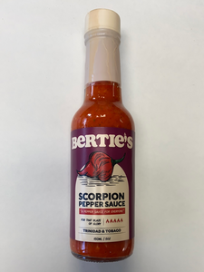 Scorpion Pepper Sauce, Bertie's