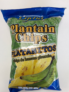 Plantain Chips, Green, Sweet, or Sweet with Chile, Mama Lycha