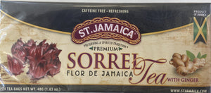 Tea, Sorrel, or Cinnamon with Ginger, St. Jamaica