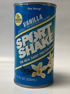 Sport Shake, Vanilla, Chocolate, Strawberry, Strawberry Banana