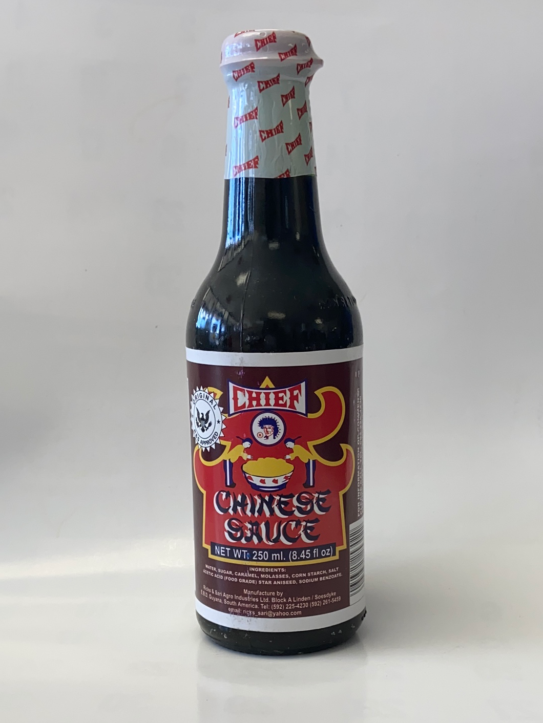 Chinese Sauce, 8.5 or 10.5 oz, Chief