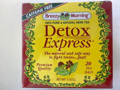 Tea,  Detox Express, Breezy Morning