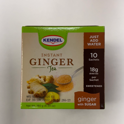 Tea, Ginger, Ginger Mint, Ginger with Honey, Instant, Kendel