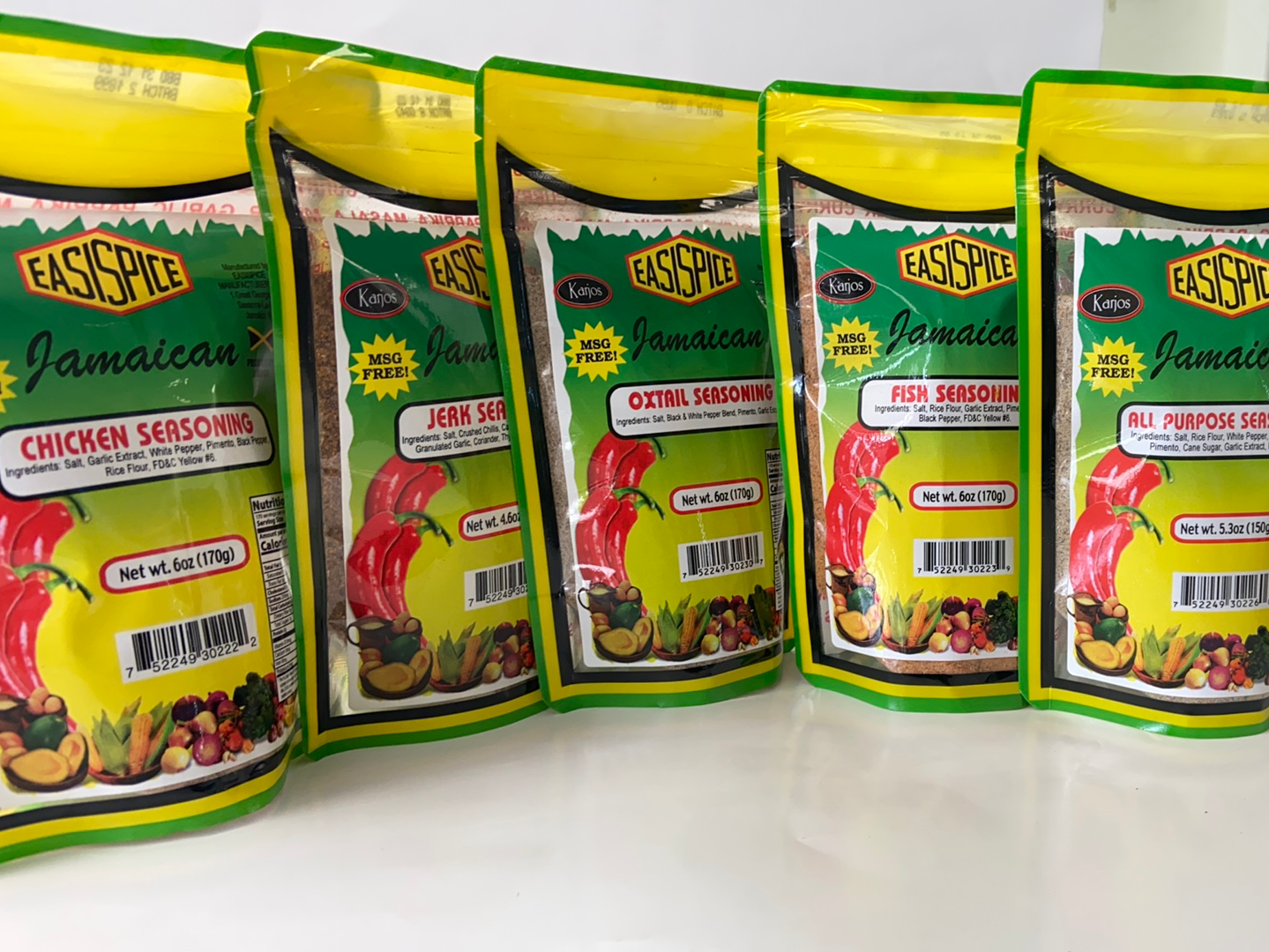 Easispice Jamaican Fish Seasoning 6oz