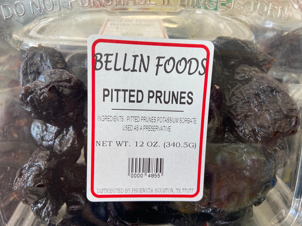 Prunes, Whole Pitted, Bellin Foods