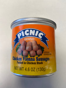 Potted Meat, Vienna Sausages, Picnic