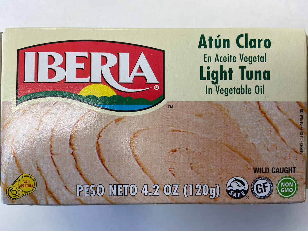 Tuna, Light in Vegetable Oil, Iberia