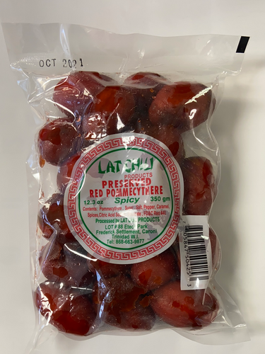 Red Pommecythere, Preserved, Spicy, Lat Chiu