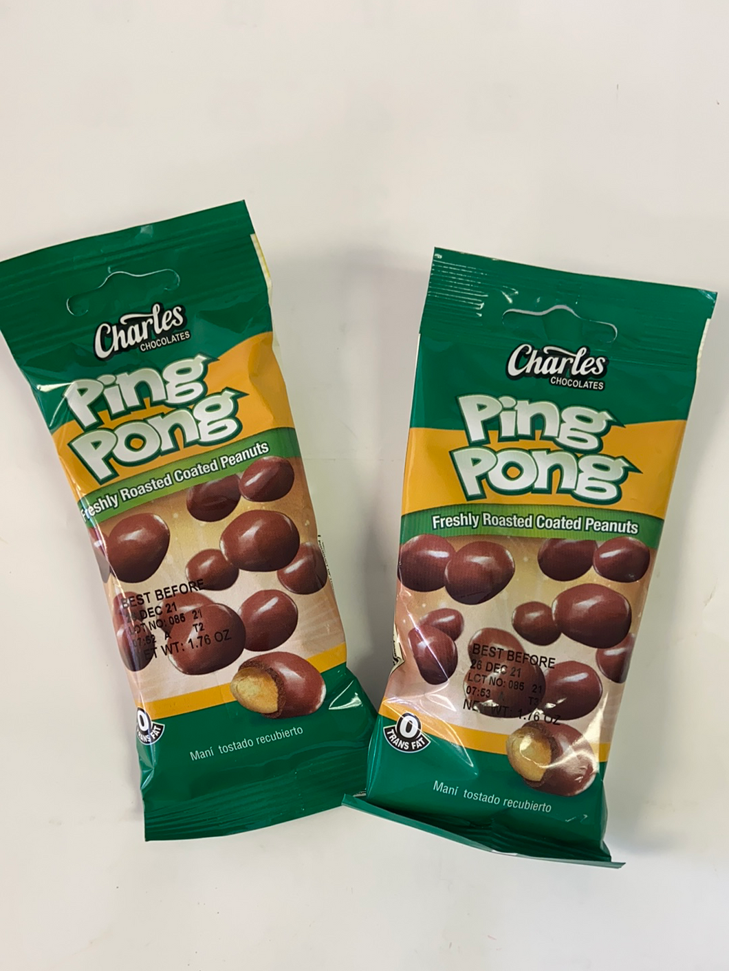 Ping Pong candy, Charles, Singles or 12-pk