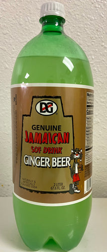 Sof Drink, 2 Liters, Pineapple, Kola Champagne, or Ginger Beer, D&G