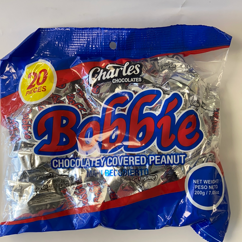 Chocolate covered Peanut, Bobbie, Charles
