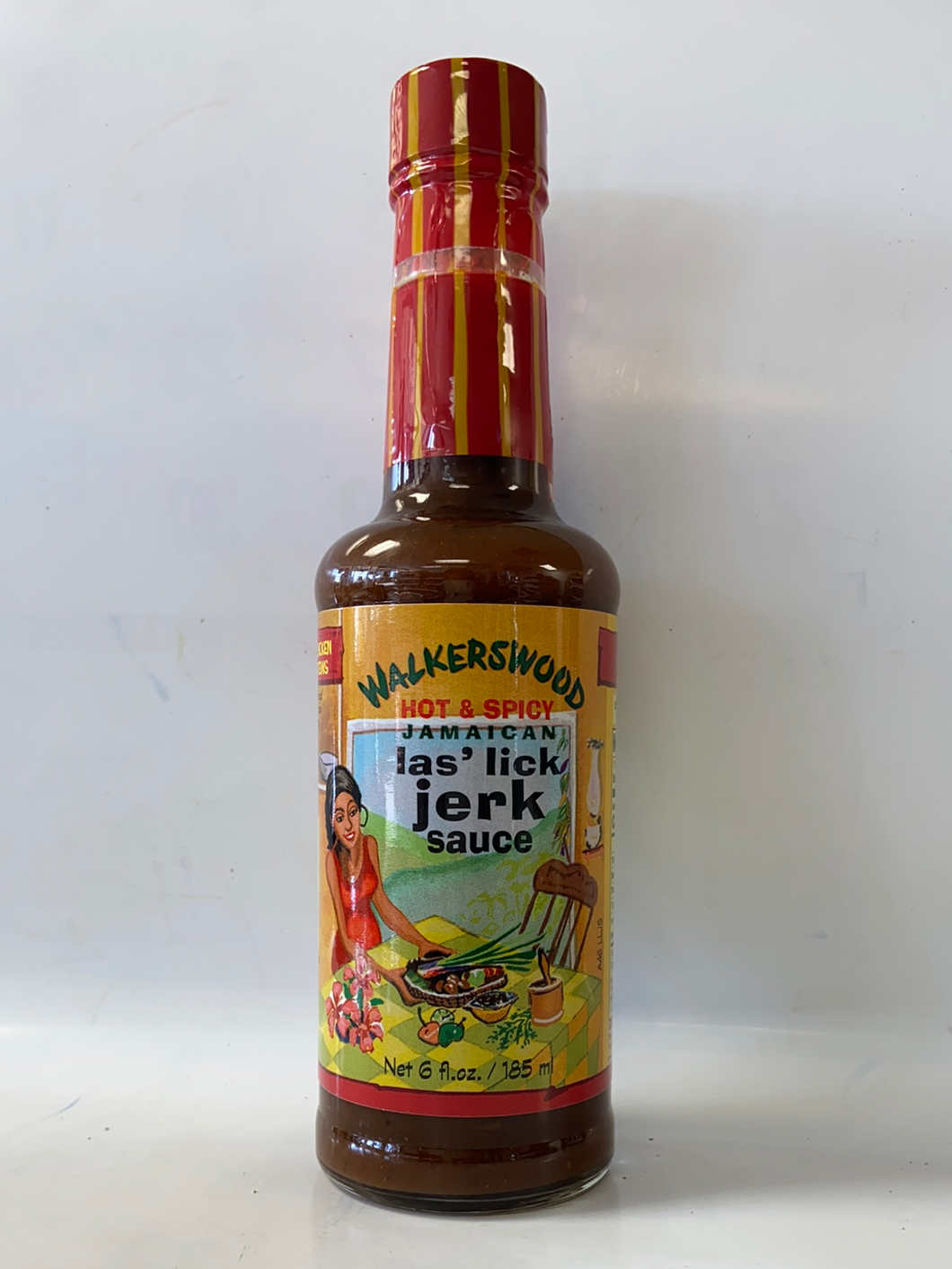 Jerk Sauce, Hot & Spicy, Las’ Lick, Walkerswood