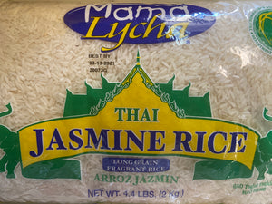 Rice, Long Grain, Jasmine, Mama Lycha 4.4 lb
