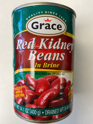 Beans, Red Kidney in Brine, Grace