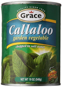 Callaloo, Canned,  Grace