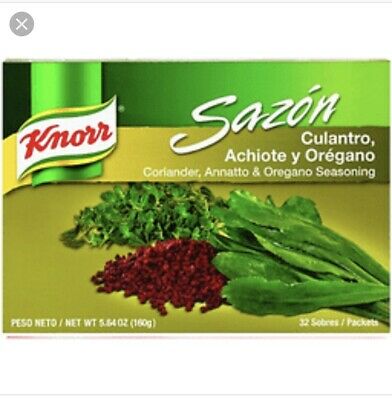 Sazon, Culantro, Achiote y Oregano, Knorr